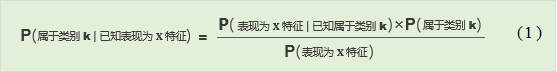 朴素贝叶斯模型公式推导1